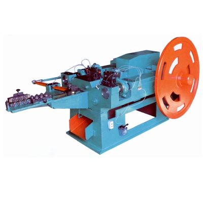 Otomatik Karbon Çelik Tırnak Üretme Makinesi 3KW Güç 380V Voltaj 20mm-65mm Tırnak Uzunluğu