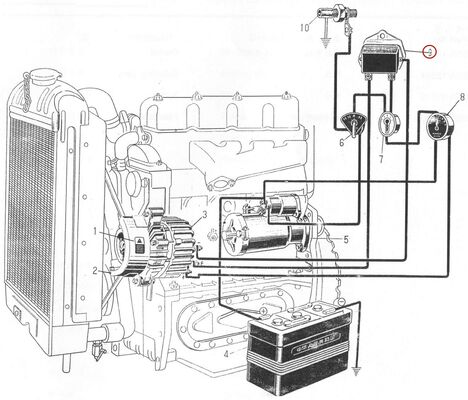 495AG Dizel Motor Yedek Parçası - Regülatör - 495A-29000