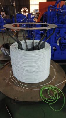 Yüksek Hızlı PVC kaplı Çelik Tel Asası Yapma Makinesi Verimli Üretim için 2.2KW Güçlü