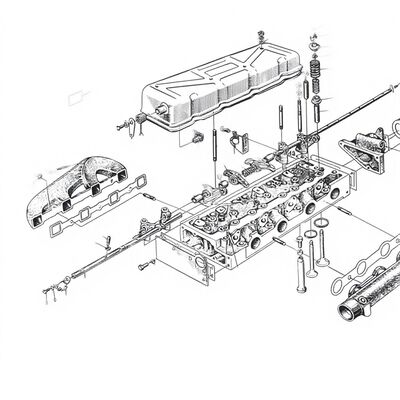 495AG Dizel Motor Emme Supap Yatağı Yedek Parça 495A-01015 Çin Menşeli 1kg