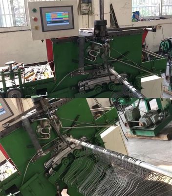 PLC Kontrol Tipi Otomatik Galvanizli Çamaşır Tel Askı Yapma Makinesi QK-3