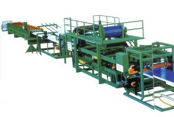 Çok Fonksiyonlu Renkli Çelik Sandviç Panel Üretim Hattı