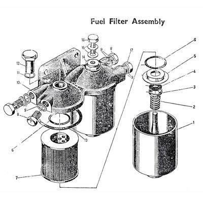 Dizel Motor Yedek Parçaları 2105A-3A, 2105A-6, 495AG, 495BG